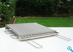 Edelstahl Grillrost für Kamin Artikelnummer 103011 Bild 1