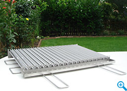 Edelstahl Grillrost für Kamin Artikelnummer 103012 Bild 1